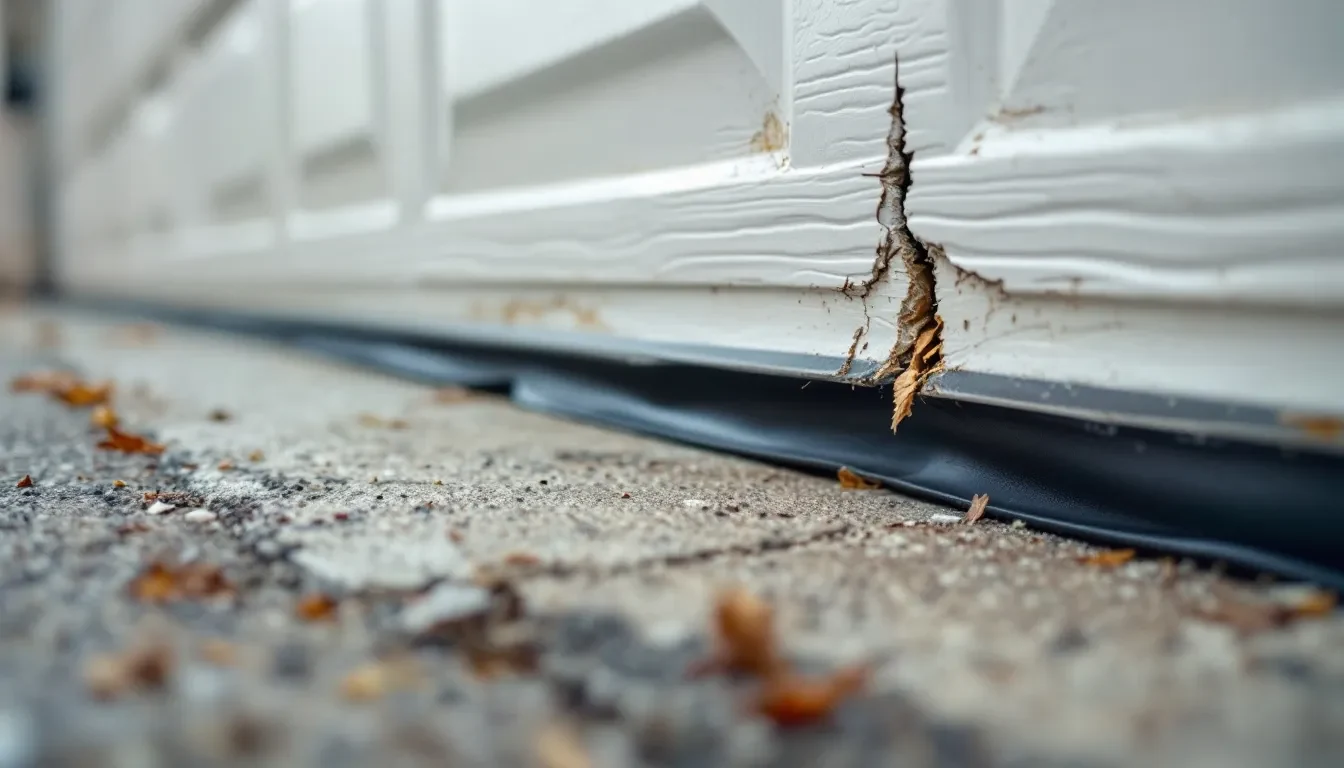 Garage Door Track Alignment in Kansas City